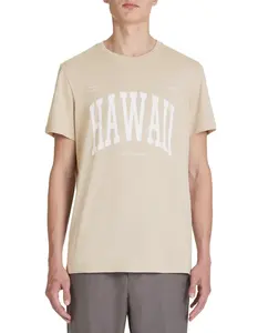 Celio White Jeville Patterned Sae T-Shirt - Men's