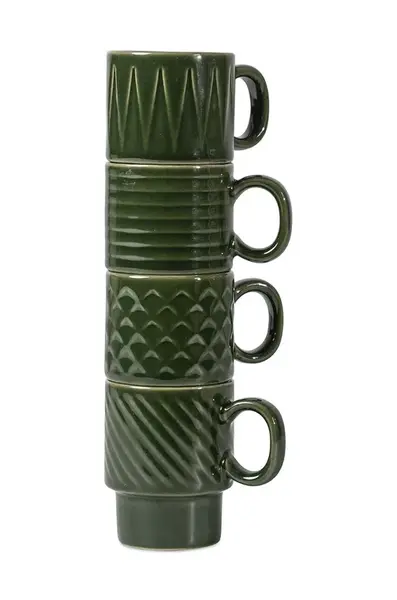 Sada šálků Sagaform Coffee & More 100 ml 4-pack