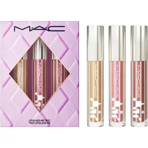 MAC Cosmetics Set Gloss Enthusiast Lipglass Air Trio dárková sada na rty