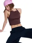 ROXY Top 'As I Am'  hnedá