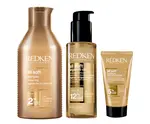Sada pro suché a křehké vlasy Redken All Soft + kondicionér 50 ml zdarma + dárek zdarma
