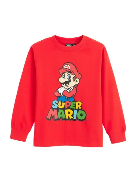 Cool Club Sveter 'SUPER MARIO'  červená