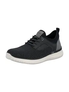 Rieker Slip-on obuv  sivá / čierna