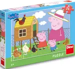 Puzzle Peppa Pig: Slepičky 24 dílků