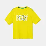 Dětské bavlněné tričko United Colors of Benetton zelená barva, s potiskem, 3I1XC10P4
