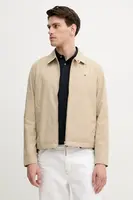 Bunda Tommy Hilfiger béžová barva, přechodná, MW0MW40582