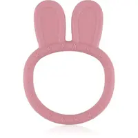 Petite&Mars Silicone teether Bunny 0m+ hryzadielko Dusty Rose 1 ks
