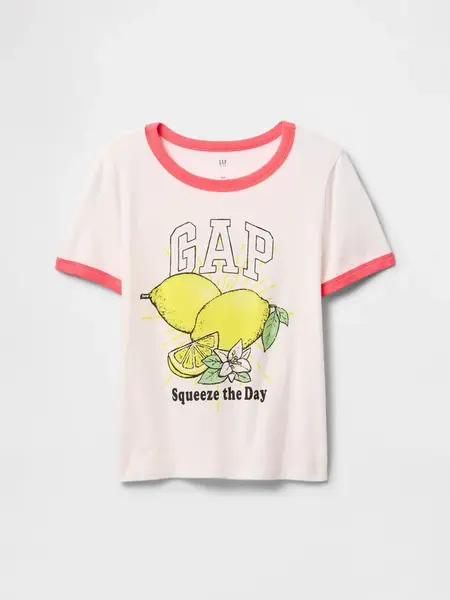 GAP Dětské tričko s logem - Holky