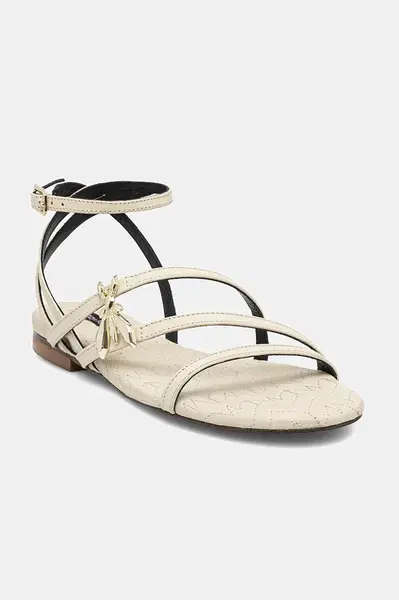 Kožené sandály Patrizia Pepe