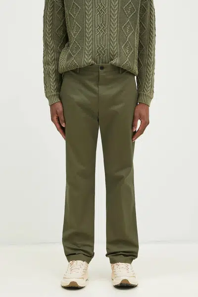 Kalhoty Paul Smith pánské, zelená barva, přiléhavé, M1R-055Z-N01934