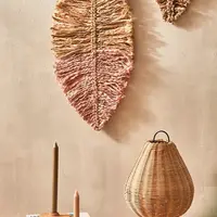 Nástěnná dekorace Calma House Ural oranžová barva