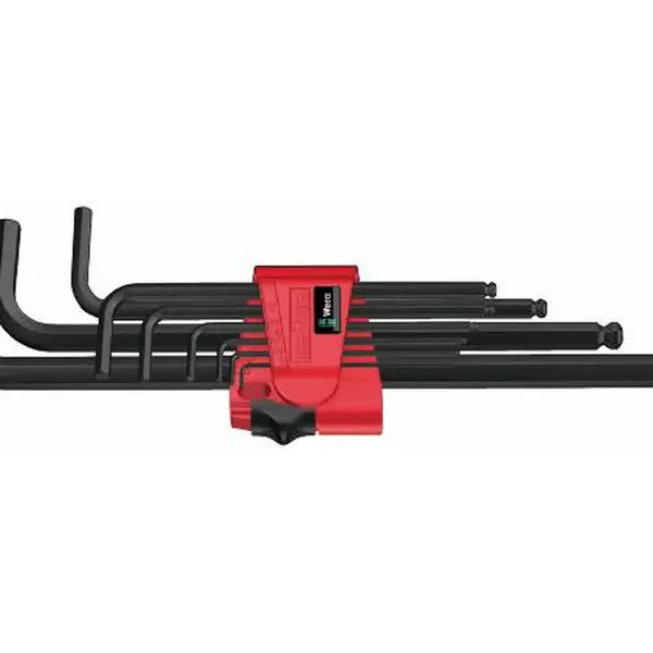 Wera 073596 950/9 Hex-Plus 6 SB Sada zástrčných klíčů, metrická, BlackLaser