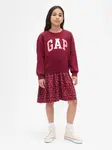 GAP Dětské oversize šaty - Holky