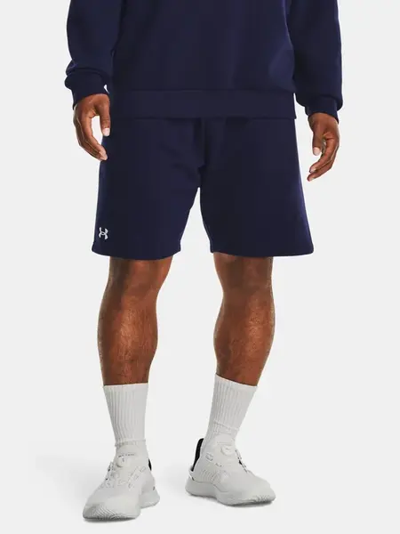 Under Armour Kraťasy UA Rival Fleece Shorts-BLU - Pánské