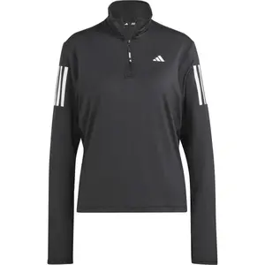 adidas OWN THE RUN HALF-ZIP Dámská běžecká bunda, černá, velikost