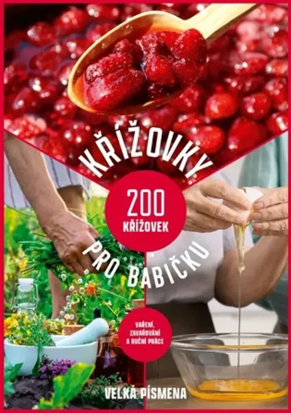 Křížovky pro babičku - velká písmena