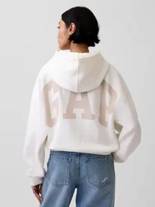 GAP Oversize Crop Mikina s Logo VintageSoft