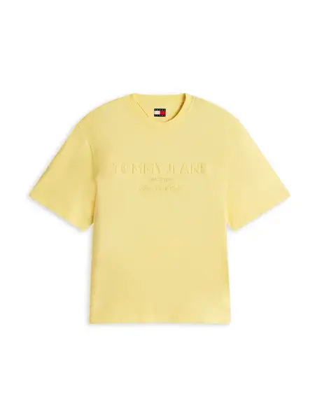 Tommy Jeans Tričko '90S NEW CLASSICS'  žltá