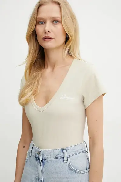 Bavlněné tričko BOSS Orange