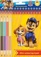 Mini omalovánky s pastelkami Tlapková Patrola