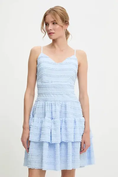 Šaty Answear.LAB modrá barva, mini