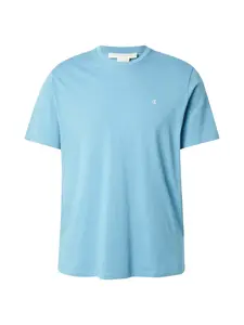 Calvin Klein Jeans Tričko  azúrová / biela
