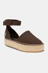 Espadrilky Calvin Klein Jeans FLATFORM ESPADRILLE SLING MG