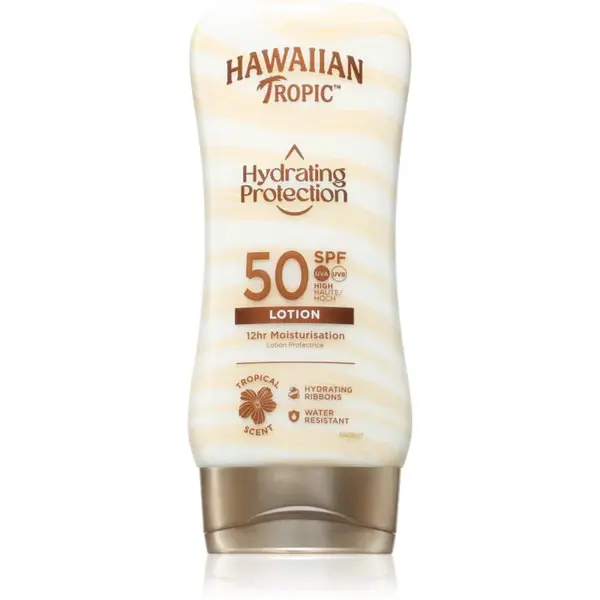Hawaiian Tropic Hydrating Protection Lotion opaľovací krém na telo SPF 50 180 ml