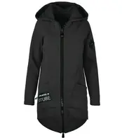 Pri Designer long parka sweatshirt thick warm