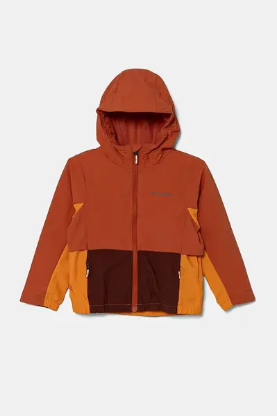 Dětská bunda Columbia Tabor Trail oranžová barva, 2115971