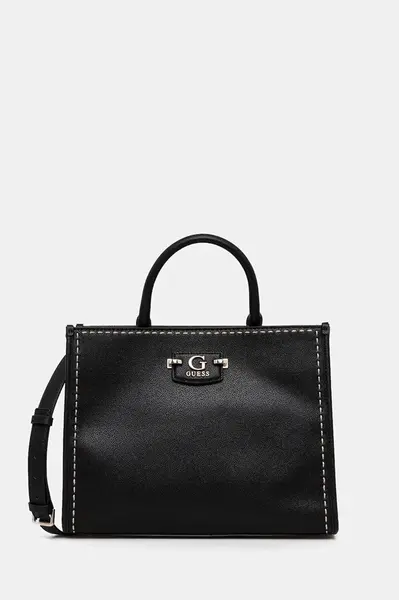 Kabelka Guess NASTRA černá barva, HWBG96 37220