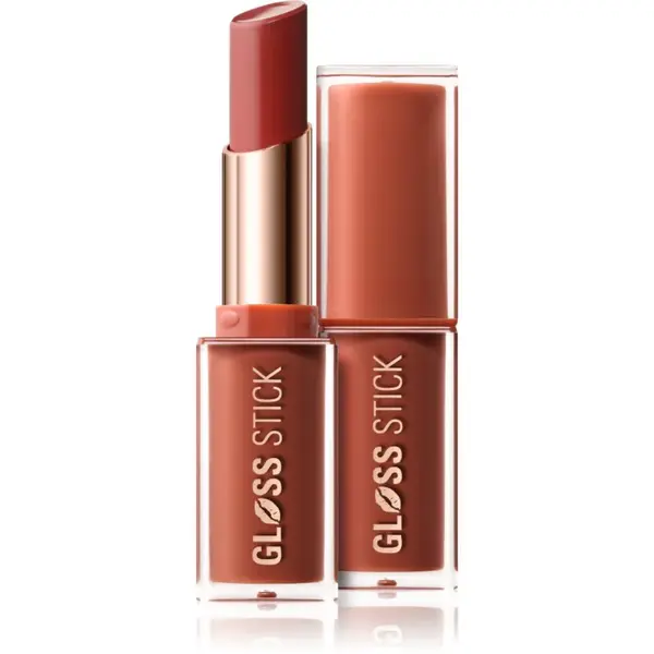 Revolution Pout Lip Gloss Stick hydratačný lesklý rúž odtieň Toffee Nude 3 g