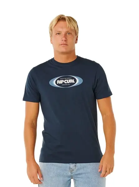 Rip curl pánské tričko Yo Mumma Dark Navy | Modrá | Velikost XL | 100% bavlna