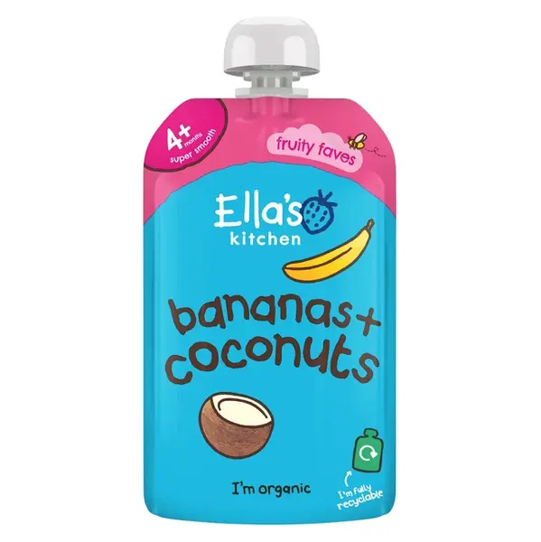 ELLA'S KITCHEN Banán a kokos BIO 120 g