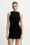 Šaty La Mania černá barva, mini, TASH.3