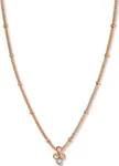 Rosefield Pozlacený náhrdelník s trojitým krystalem Swarovski Toccombo JTNTRG-J443