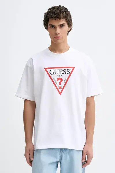Bavlněné tričko Guess Jeans
