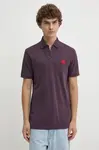 HUGO Bavlněné polo tričko HUGO