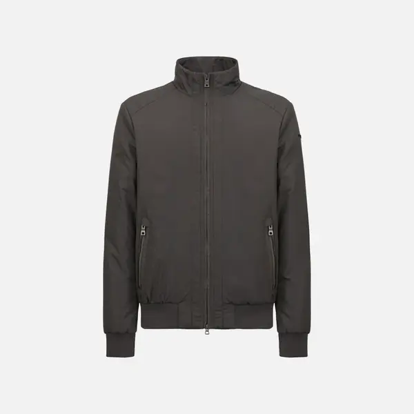 Grey Men's Jacket Geox Damiano - Mens