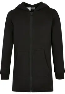 Dívčí tepláková parka černá