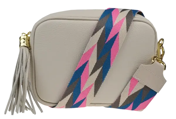 NovaKabelka.cz Bala Beige s přídavným popruhem II