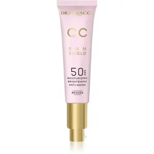 Dermacol CC Sun Shield CC krém s omlazujícím účinkem SPF 50 odstín Bronze 30 ml