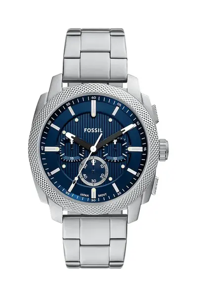 Hodinky Fossil MACHINE tmavomodrá barva, FS6096