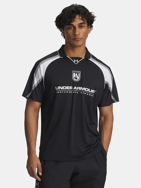 Pánské tričko Under Armour UA M 96 Terrace Jersey SS-BLK - Pánské