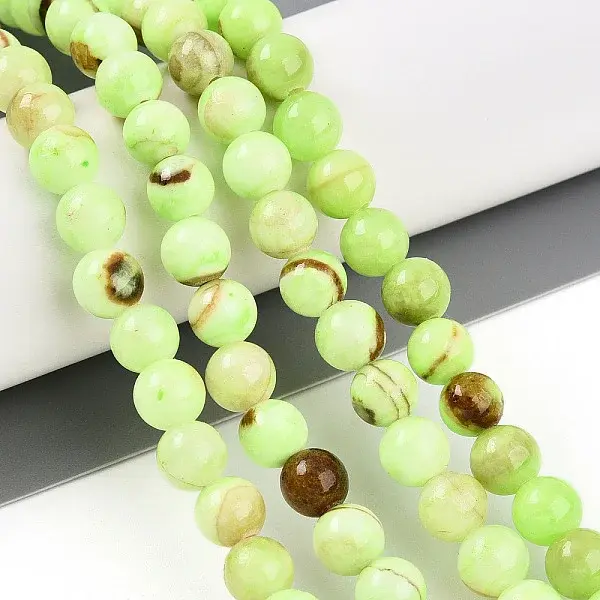 Natural Persian Jade Beads Strands