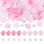 100Pcs 4 Colors Transparent Glass Beads