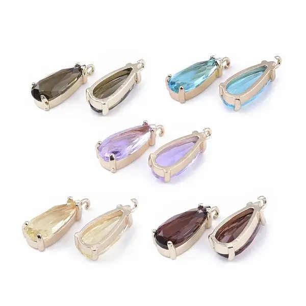 Transparent Glass Pendants
