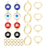 DIY Colorful Evil Eye Earring Making Kit