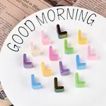 UV Plating Opaque Acrylic European Beads