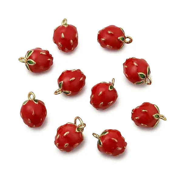 Brass Enamel Charms